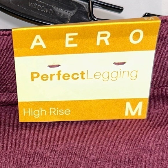 Aeropostale Leggings High Rise Pull on Perfect Stretch Solid Full Length Bottoms - Picture 6 of 9